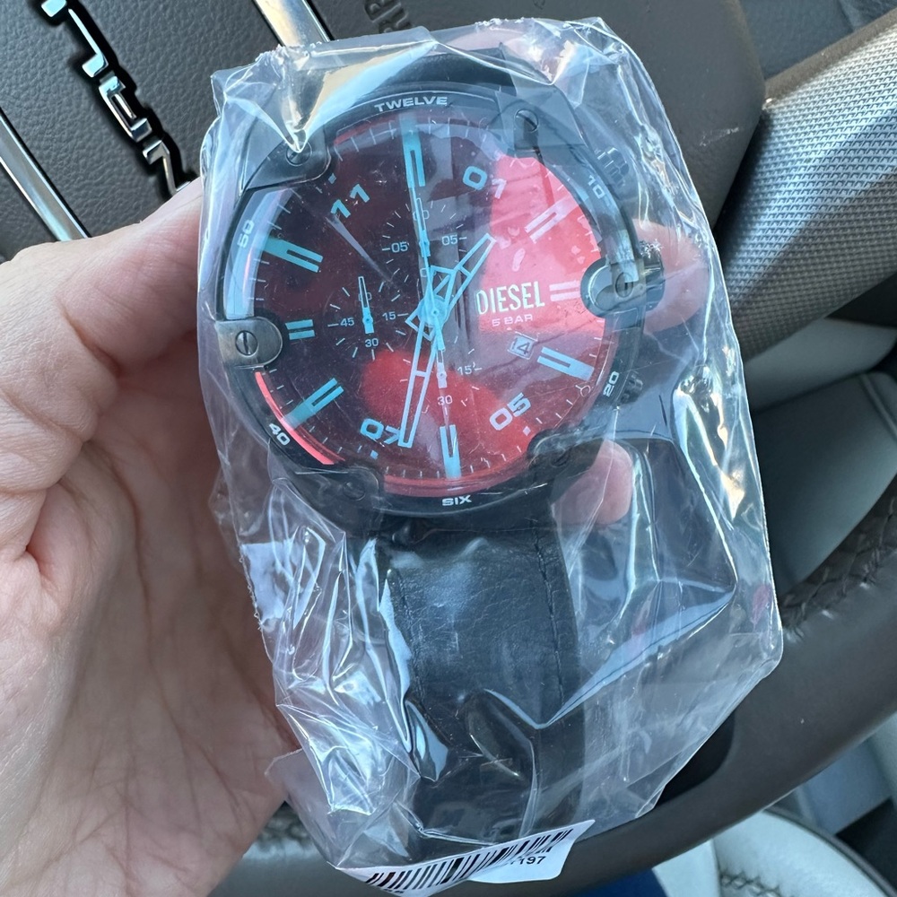 New in box diesel watch